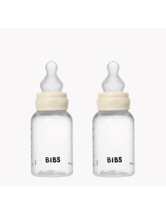 BIBS Σετ Μπιμπέρο Πλάστικο Με Θήλη Round Αργής Ροής 2τμχ...