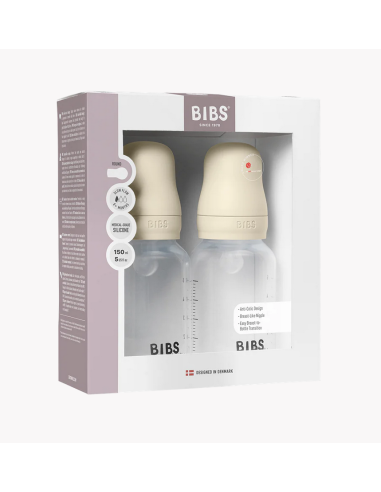 BIBS Σετ Μπιμπέρο Πλάστικο Με Θήλη Round Αργής...