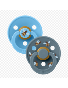 BIBS Πιπίλες Studio Round Latex Bubblebee 2pack... 2