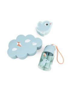 DONE BY DEER Σετ Φαγητού 3τμχ Tiny Playgroud Blue