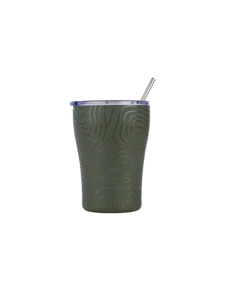 ESTIA Θερμός Coffee Mugs Save The Aegean Olive Flow 350ml
