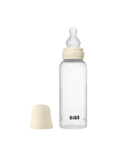 BIBS Μπιμπέρο Πλάστικο Με Θήλη Round Μεσσαίας Ροής Ivory...
