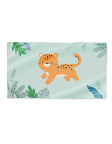 SARO Πετσέτα Παραλίας Microfiber Jungle Cheetahs 90x160cm