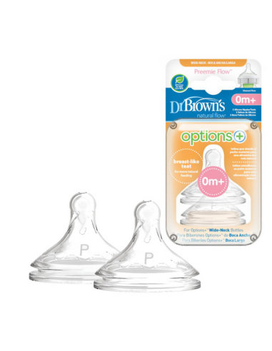 DR BROWNS Θηλές Επίπεδο P Φαρδύ Λαιμό Options+...