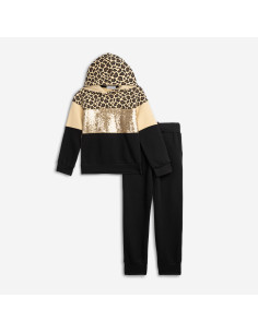 FUNKY FOR BABY Παιδικό Σετ Φόρμα 2τμχ Σάπιο Λεοπαρ