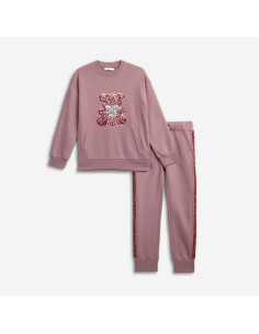 FUNKY FOR BABY Παιδικό Σετ Φόρμα 2τμχ Σάπιο Μήλο