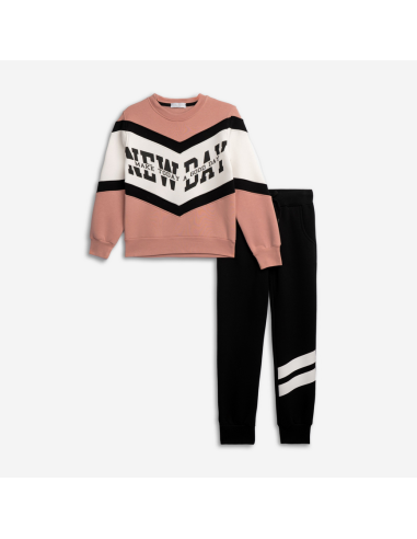FUNKY FOR BABY Παιδικό Σετ Φόρμα 2τμχ Ροζ
