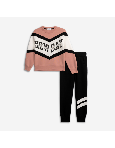 FUNKY FOR BABY Παιδικό Σετ Φόρμα 2τμχ Ροζ