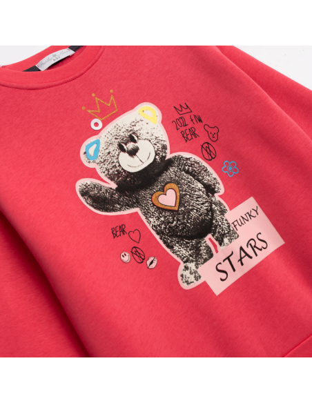 FUNKY FOR BABY Παιδικό Σετ Φόρμα 2τμχ Φούξια