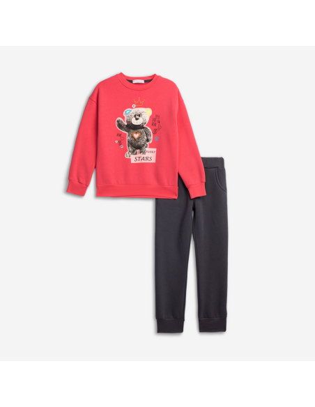 FUNKY FOR BABY Παιδικό Σετ Φόρμα 2τμχ Φούξια
