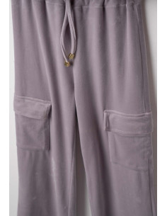 EBITA FASHION Παιδικό Σετ Παντελόνι Βελουτέ 2τμχ Γκρι 2