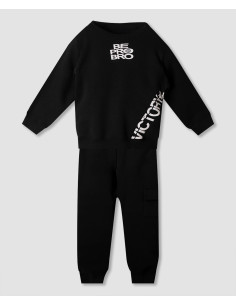 NEK KIDSWEAR Παιδικό Σετ Φόρμα 2τμχ Μαύρο
