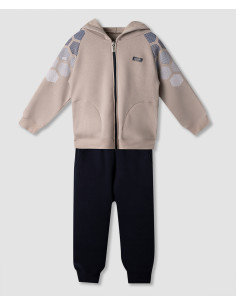 NEK KIDSWEAR Παιδικό Σετ Φόρμα 2τμχ Μπεζ