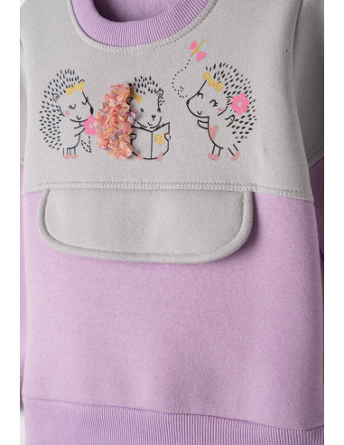 EBITA FASHION Παιδικό Σετ Φόρμα 2τμχ Λιλά