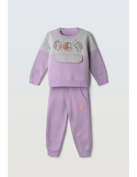 EBITA FASHION Παιδικό Σετ Φόρμα 2τμχ Λιλά