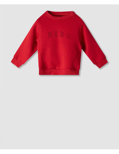 NEK KIDSWEAR Παιδική Μπλούζα Φούτερ Κόκκινο