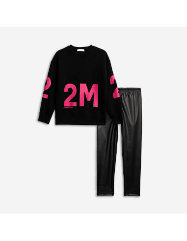 FUNKY FOR BABY Παιδικό Σετ Κολάν 2τμχ Μαύρο