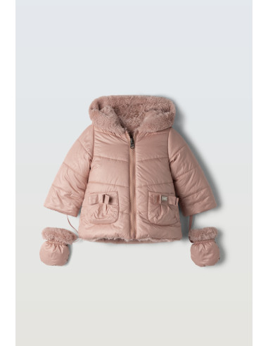EBITA FASHION Βρεφικό Μπουφάν Σάπιο Μήλο