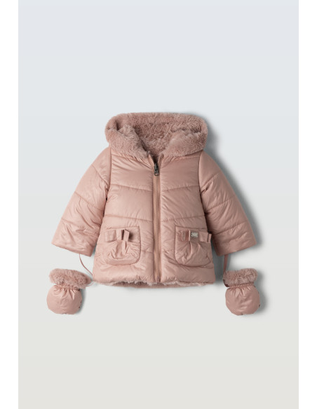 EBITA FASHION Βρεφικό Μπουφάν Σάπιο Μήλο