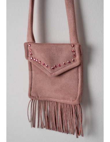 EBITA FASHION Παιδικό Φόρεμα Σουέτ 2τμχ Σάπιο Μήλο