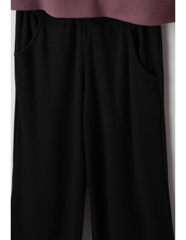 EBITA FASHION Παιδικό Σετ Παντελόνα 2τμχ Μωβ