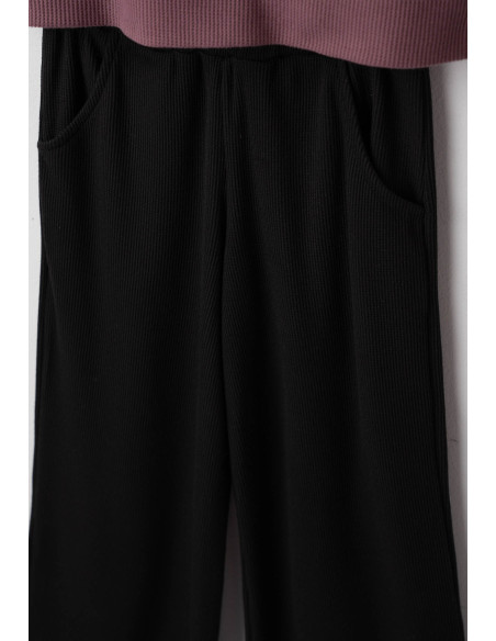 EBITA FASHION Παιδικό Σετ Παντελόνα 2τμχ Μωβ