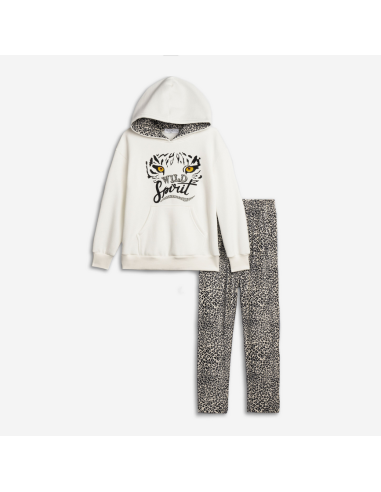 FUNKY FOR BABY Παιδικό Σετ Κολάν 2τμχ Λευκό