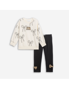 FUNKY FOR BABY Παιδικό Σετ Κολάν 2τμχ Εκρού