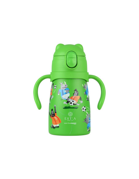 ESTIA Θερμός Bubble Bottle Save The Aegean 300ml Jungle Kick