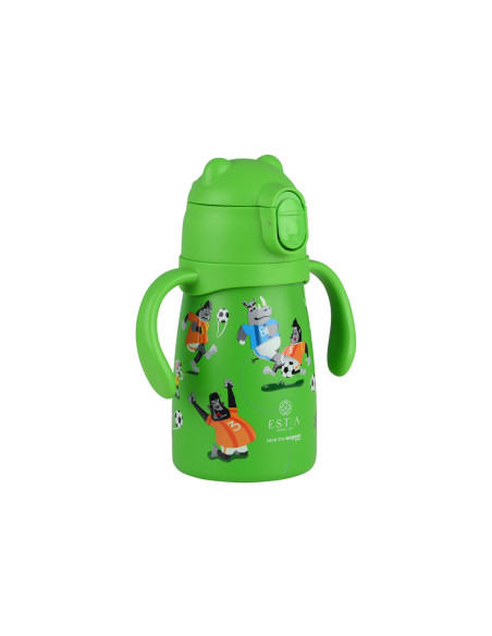 ESTIA Θερμός Bubble Bottle Save The Aegean 300ml Jungle Kick