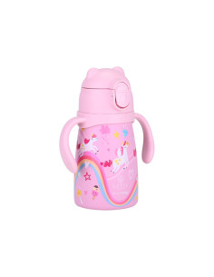 ESTIA Θερμός Bubble Bottle Save The Aegean 300ml Rainbow... 2