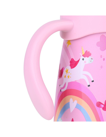 ESTIA Θερμός Bubble Bottle Save The Aegean 300ml Rainbow Dreams