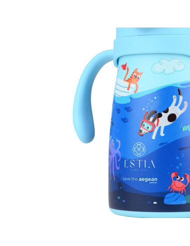 ESTIA Θερμός Bubble Bottle Save The Aegean...