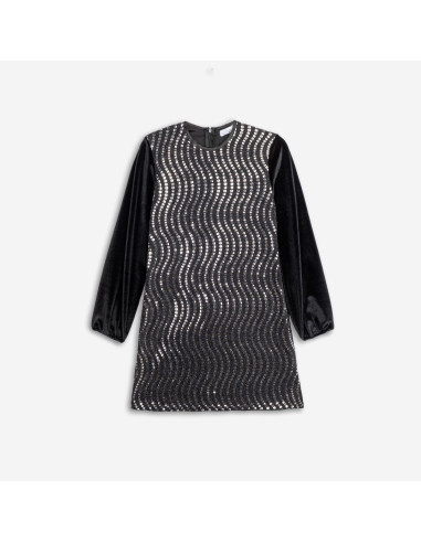FUNKY FOR BABY Παιδικό Φόρεμα Μαύρο