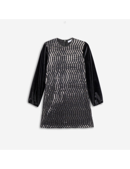 FUNKY FOR BABY Παιδικό Φόρεμα Μαύρο