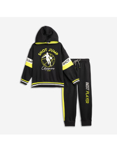 FUNKY FOR BABY Παιδικό Σετ Φόρμα 2τμχ Μαύρο