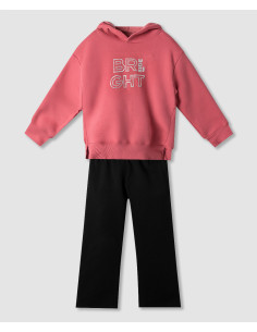 NEK KIDSWEAR Παιδικό Σετ Φόρμα 2τμχ Σάπιο Μήλο