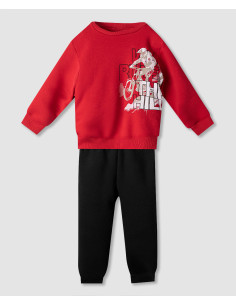 NEK KIDSWEAR Παιδικό Σετ Φόρμα 2τμχ Κόκκινο