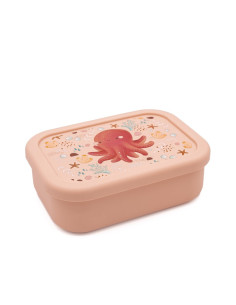 SASSI Δοχείο Φαγητού Σιλικόνης με Χωρίσματα 650ml Octopus