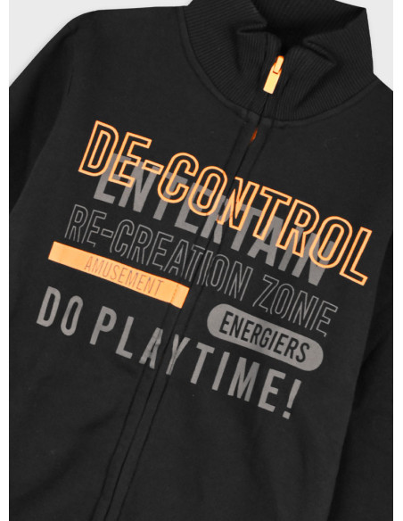 ENERGIERS Παιδικό Σετ Φόρμα 2τμχ Μαύρο