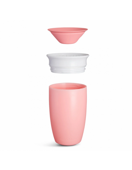 MUNCHKIN Κύπελο Miracle 360° Sippy Cup Pink 296ml.