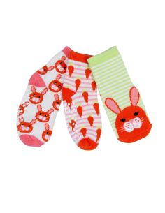 ZOOCCHINI GRIP+EASY™ Καλτσάκια Bella The Bunny (3 τεμ)... 2