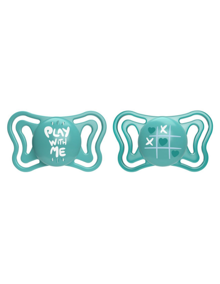 CHICCO Πιπίλα PhysioForma Light Σιλικόνης 16-36m Σιέλ 2τμχ