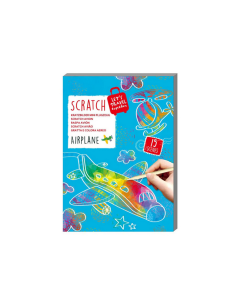 Avenir Mini Scratch Book Airplane