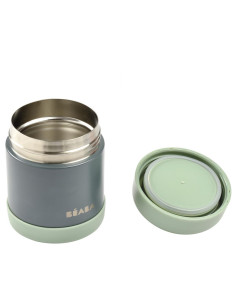 BEABA Θερμός Φαγητού Mineral Grey Sage Green 300ml 2