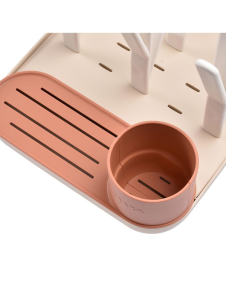 BEABA Βάση Στραγγίσματος Μπιμπερό Terracotta Clay