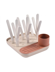 BEABA Βάση Στραγγίσματος Μπιμπερό Terracotta Clay