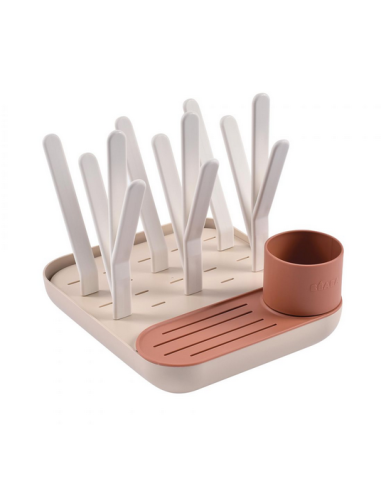 BEABA Βάση Στραγγίσματος Μπιμπερό Terracotta Clay