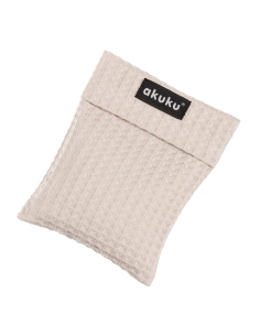 AKUKU θερμοφόρα Με Κουκούτσια Απο Κεράσι 13x16cm Μπεζ 2