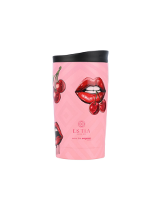 ESTIA Θερμός Travel Mug Save The Aegean Blush Pop 350ml